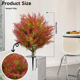 Maxbell Artificial Plant Garden Stake Elegant Realistic Plant for Yard Porch Wedding
