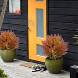 Maxbell Artificial Plant Garden Stake Elegant Realistic Plant for Yard Porch Wedding