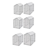 Maxbell Mini Greenhouse Supplies Nursery Plant Cover Tent for Outside Plants Outdoor 120cmx60cmx135cm