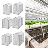 Maxbell Mini Greenhouse Supplies Nursery Plant Cover Tent for Outside Plants Outdoor 120cmx60cmx135cm