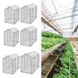 Maxbell Mini Greenhouse Supplies Nursery Plant Cover Tent for Outside Plants Outdoor 120cmx60cmx135cm