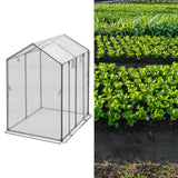 Maxbell Mini Greenhouse Supplies Nursery Plant Cover Tent for Outside Plants Outdoor 120cmx60cmx135cm
