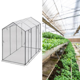 Maxbell Mini Greenhouse Supplies Nursery Plant Cover Tent for Outside Plants Outdoor 180cmx60cmx135cm