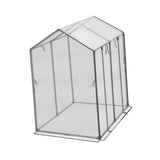 Maxbell Mini Greenhouse Supplies Nursery Plant Cover Tent for Outside Plants Outdoor 120cmx80cmx143cm