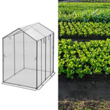 Maxbell Mini Greenhouse Supplies Nursery Plant Cover Tent for Outside Plants Outdoor 120cmx80cmx143cm