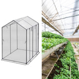 Maxbell Mini Greenhouse Supplies Nursery Plant Cover Tent for Outside Plants Outdoor 120cmx80cmx143cm