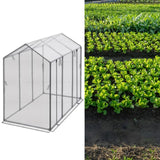Maxbell Mini Greenhouse Supplies Nursery Plant Cover Tent for Outside Plants Outdoor 180cmx80cmx143cm