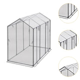 Maxbell Mini Greenhouse Supplies Nursery Plant Cover Tent for Outside Plants Outdoor 180cmx80cmx143cm