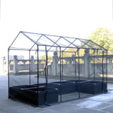 Maxbell Mini Greenhouse Supplies Nursery Plant Cover Tent for Outside Plants Outdoor 180cmx100cmx149cm