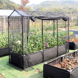 Maxbell Mini Greenhouse Supplies Nursery Plant Cover Tent for Outside Plants Outdoor 180cmx100cmx149cm