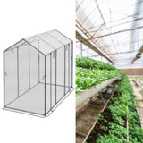 Maxbell Mini Greenhouse Supplies Nursery Plant Cover Tent for Outside Plants Outdoor 180cmx120cmx153cm