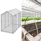 Maxbell Mini Greenhouse Supplies Nursery Plant Cover Tent for Outside Plants Outdoor 180cmx120cmx153cm