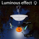 Maxbell Hanging Bird Feeder Multipurpose Bird Feeder Tray for Bird Lovers Patio Grey
