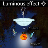 Maxbell Hanging Bird Feeder Multipurpose Bird Feeder Tray for Bird Lovers Patio Blue
