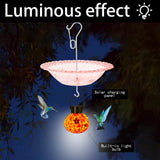 Maxbell Hanging Bird Feeder Multipurpose Bird Feeder Tray for Bird Lovers Patio Red