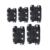 Maxbell Leak Sealer Emergency Metal Pipe Emergency Pipe Water Pipe Leak Repair Clamp Inner 2cm Length 9cm