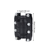 Maxbell Leak Sealer Emergency Metal Pipe Emergency Pipe Water Pipe Leak Repair Clamp Inner 2.5cm L 10cm