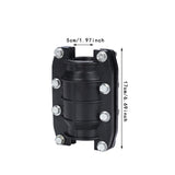 Maxbell Leak Sealer Emergency Metal Pipe Emergency Pipe Water Pipe Leak Repair Clamp Inner 5cm L 17cm