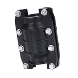 Maxbell Leak Sealer Emergency Metal Pipe Emergency Pipe Water Pipe Leak Repair Clamp Inner 5cm L 17cm