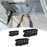 Maxbell Water Pipe Repair Clamp Home Leak Sealer for Metal Pipe Fixing Gas Oil Lines Inner 9cm L 31cm