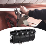 Maxbell Water Pipe Repair Clamp Home Leak Sealer for Metal Pipe Fixing Gas Oil Lines Inner 12.5cm L 33cm