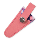 Maxbell Crafts Scissors Case PU Leather Sewing Tool Embroidery Scissors Storage Case Pink