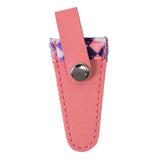 Maxbell Crafts Scissors Case PU Leather Sewing Tool Embroidery Scissors Storage Case Pink