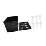 Maxbell Hydroponics Growing System Kit Convenient Sturdy for Parterre Garden Balcony Black