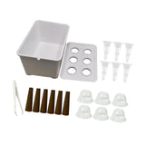Maxbell Hydroponics Growing System Hydroponics Grower Kit for Hotel Parterre Balcony White