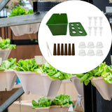 Maxbell Hydroponics Growing System Hydroponics Grower Kit for Hotel Parterre Balcony Green