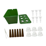 Maxbell Hydroponics Growing System Hydroponics Grower Kit for Hotel Parterre Balcony Green