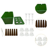 Maxbell Hydroponics Growing System Hydroponics Grower Kit for Hotel Parterre Balcony Green