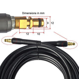 Maxbell Garden Hose Extension Practical Water Outlet Connector Washer Clean for Auto
