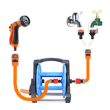 Maxbell Hose Reel Cart Multifunctional Pipe Organizer for Outdoor Cleaning Farm Lawn