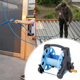 Maxbell Hose Reel Cart Multifunctional Pipe Organizer for Outdoor Cleaning Farm Lawn