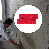 Realistic Concrete Texture Mat Sturdy Portable Floor Concrete Seamless Stamp