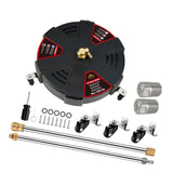 15.75" Pressure Washer Surface Cleaner Attachment for Sidewalk Concrete Deck