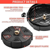 15.75" Pressure Washer Surface Cleaner Attachment for Sidewalk Concrete Deck