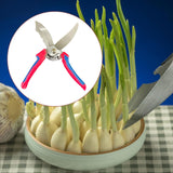Maxbell Curved Garlic Shears Sturdy Trimming Tool Lightweight Plant Cutting Scissors