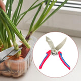 Maxbell Curved Garlic Shears Sturdy Trimming Tool Lightweight Plant Cutting Scissors