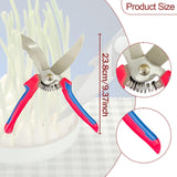 Maxbell Curved Garlic Shears Sturdy Trimming Tool Lightweight Plant Cutting Scissors