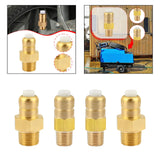 Maxbell Pressure Washer Pump Thermal Release Valve for High Pressure Pump Head Brass Style A