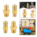 Maxbell Pressure Washer Pump Thermal Release Valve for High Pressure Pump Head Brass Style A