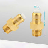 Maxbell Pressure Washer Pump Thermal Release Valve for High Pressure Pump Head Brass Style B