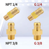 Maxbell Pressure Washer Pump Thermal Release Valve for High Pressure Pump Head Brass Style B