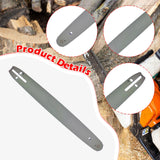 Maxbell Chainsaw Guide Bar Silver Universal Metal Chain Saw Accessories for Oil Saw 18 inch