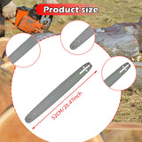 Maxbell Chainsaw Guide Bar Silver Universal Metal Chain Saw Accessories for Oil Saw 18 inch
