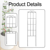 Maxbell Garden Trellis for Climbing Plants Flowers Stand for Indoor Outdoor Clematis