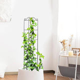 Maxbell Garden Trellis for Climbing Plants Flowers Stand for Indoor Outdoor Clematis