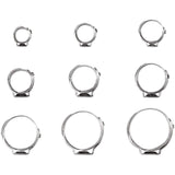 Maxbell 180x Single Ear Hose Clamp Assortment Adjustable Cinch Clamps for Cable Home